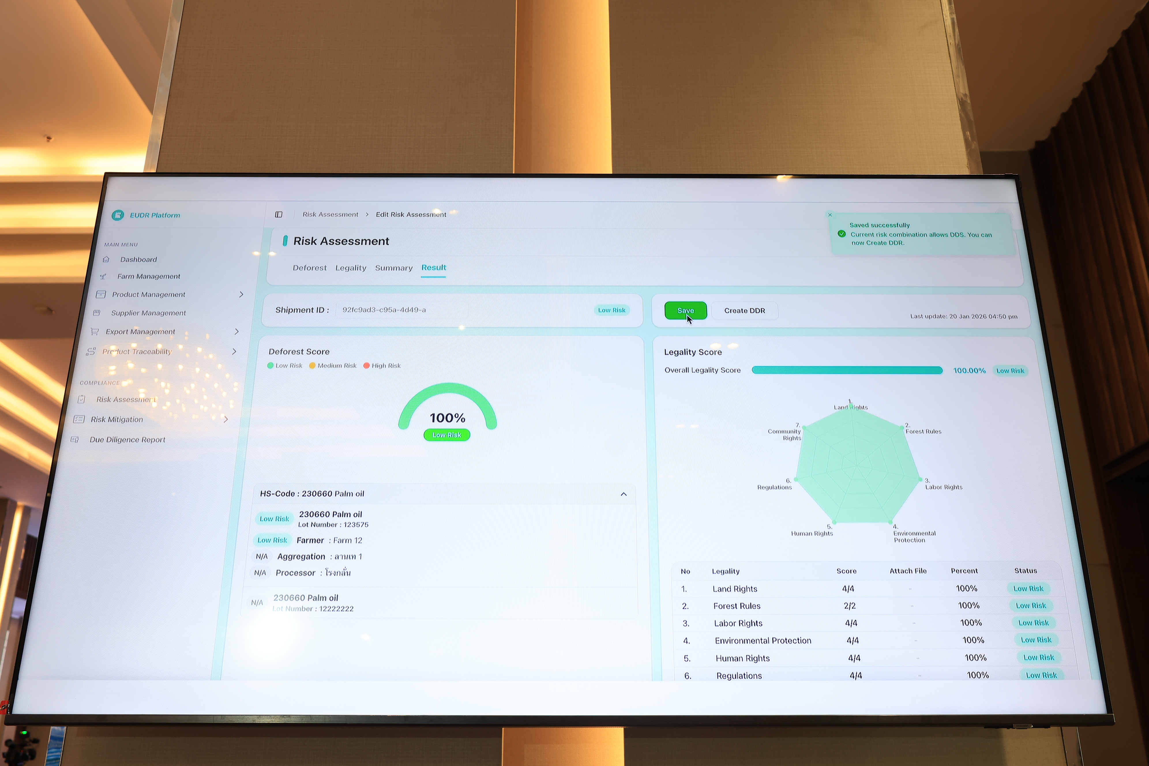 title - ส.ป.ก. ร่วมพิธีเปิดงาน “Go Live: EUDR Thailand Traceability Platform”